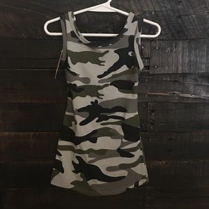 Infant girls camo dress